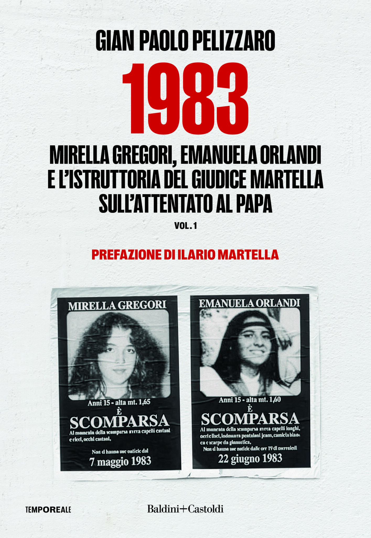 Gian Paolo Pelizzaro – 1983.  Mirella Gregori, Emanuela Orlandi e l’istruttoria del giudice Martella sull’attentato al Papa 
